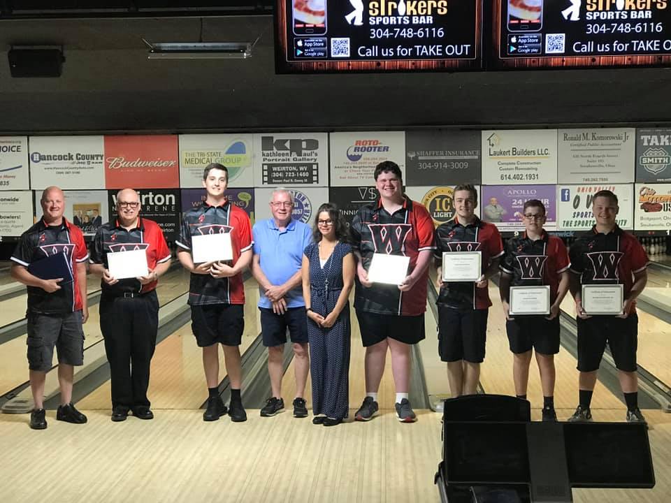 Weir High Bowling Team Photo 2020