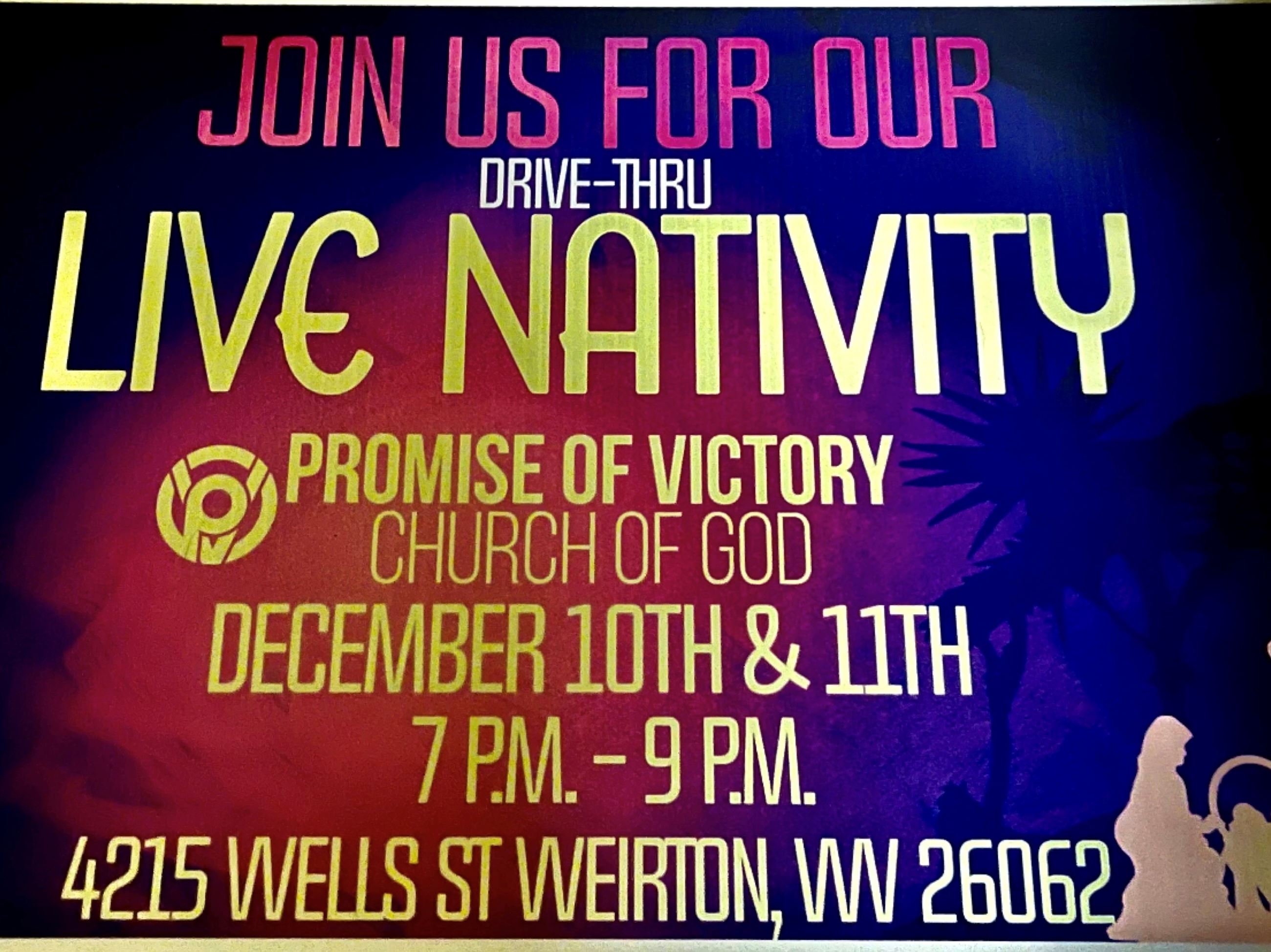 Live Nativity Flier 2021