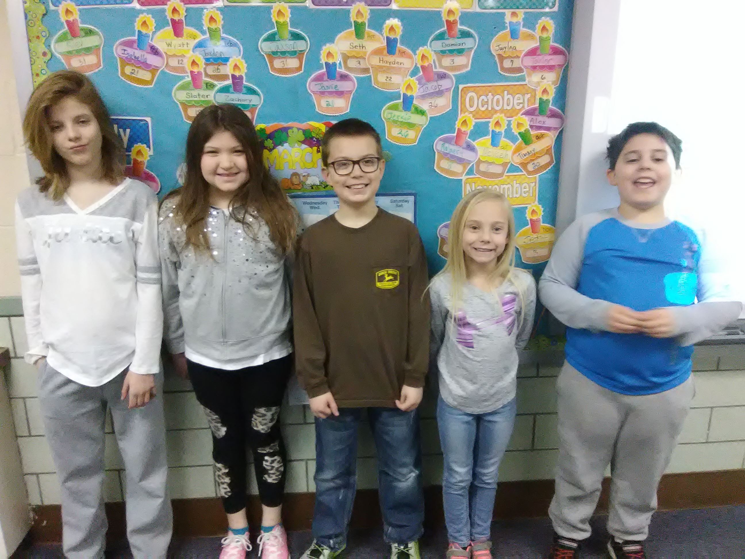 FF Pen Pal Club 2017 Wellsburg Elem