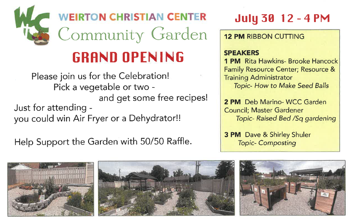 Weirton Christian Center 7.30.22