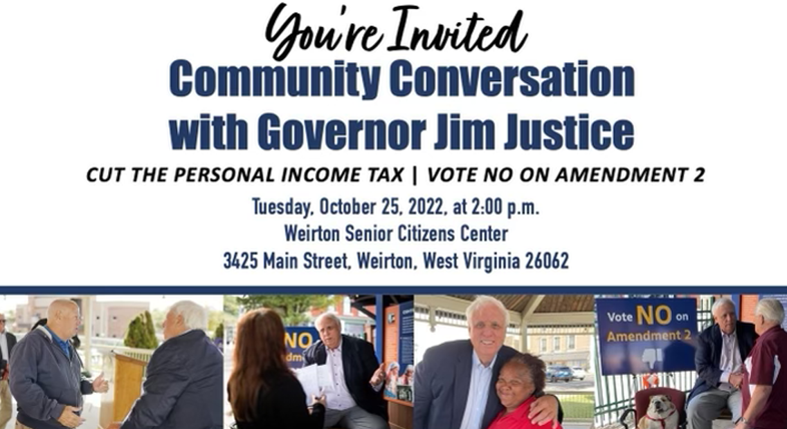 Governor Justice Town Hall 2022