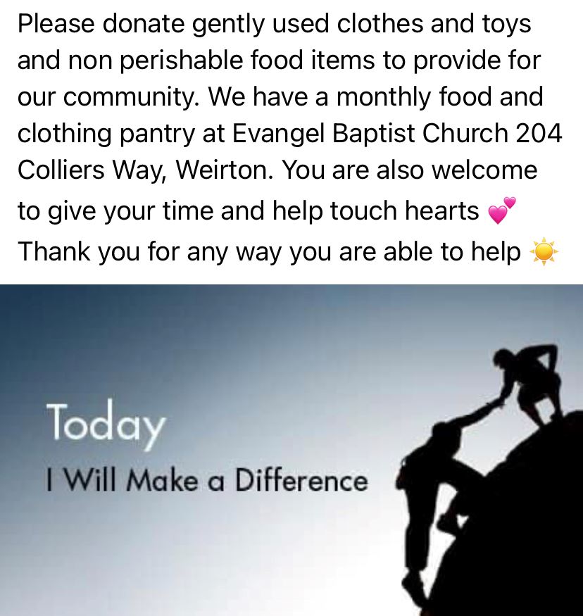 Food and Clothing Pantry