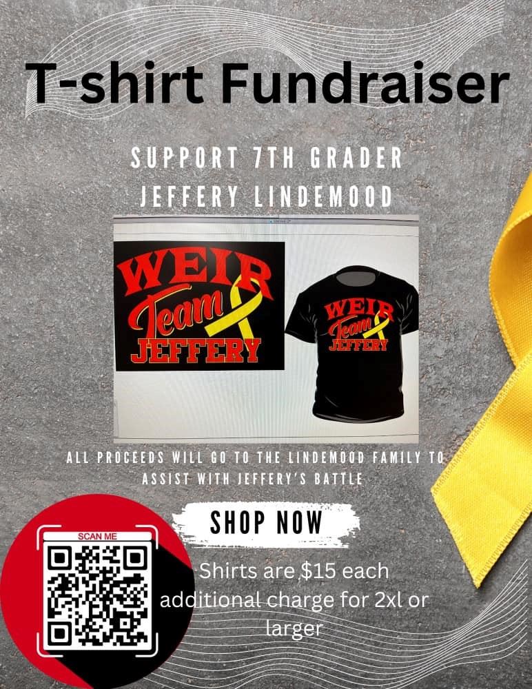 Jeffrey Lindemood T-Shirt Fundraiser