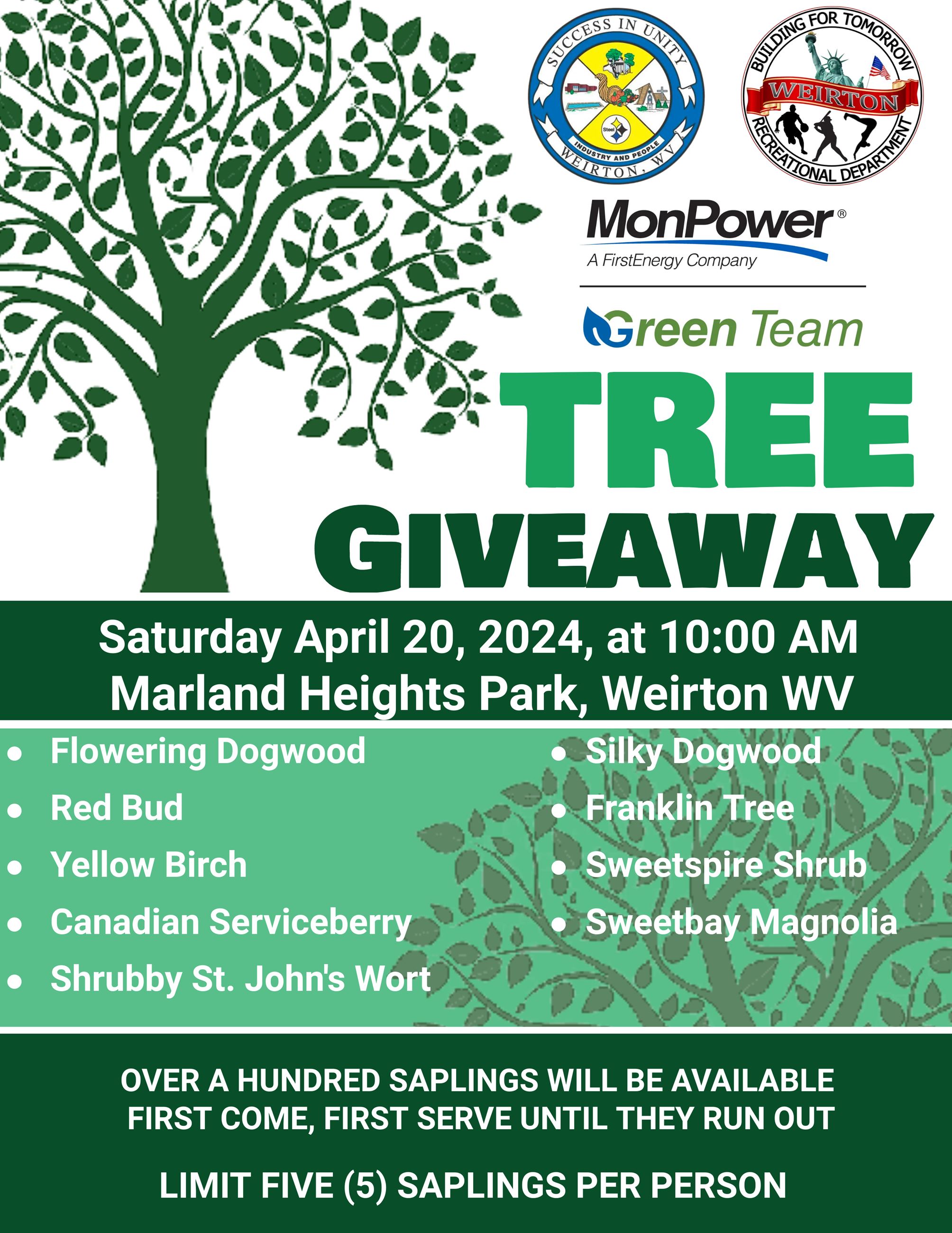 Green Tree Giveaway