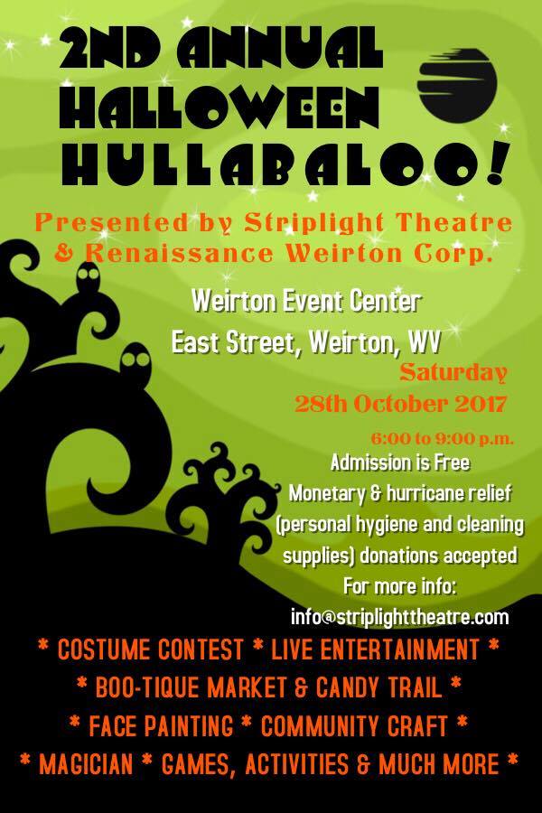 2017 - Halloween Hullabloo Flyer